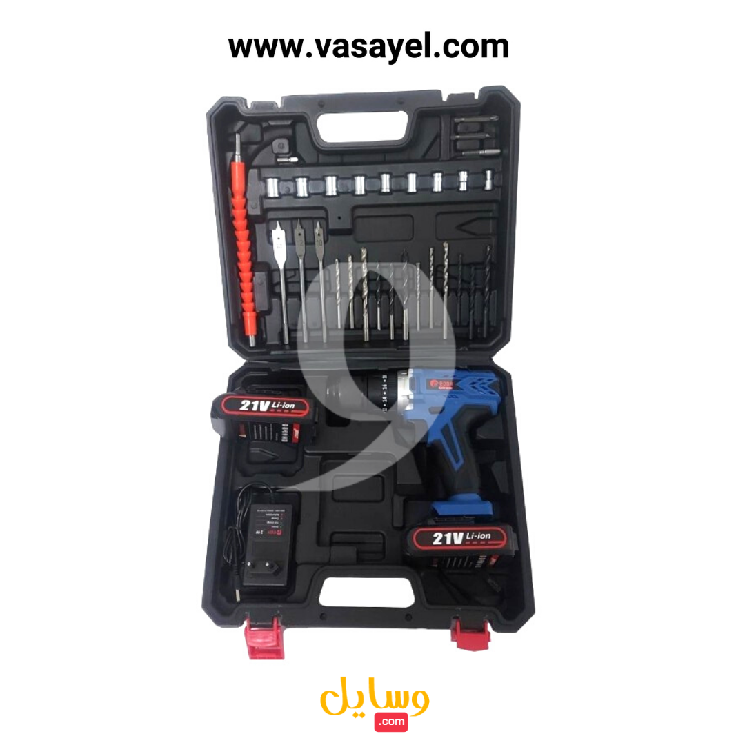 دریل پیچ گوشتی چکشی شارژی ادون مدل LV3-2110