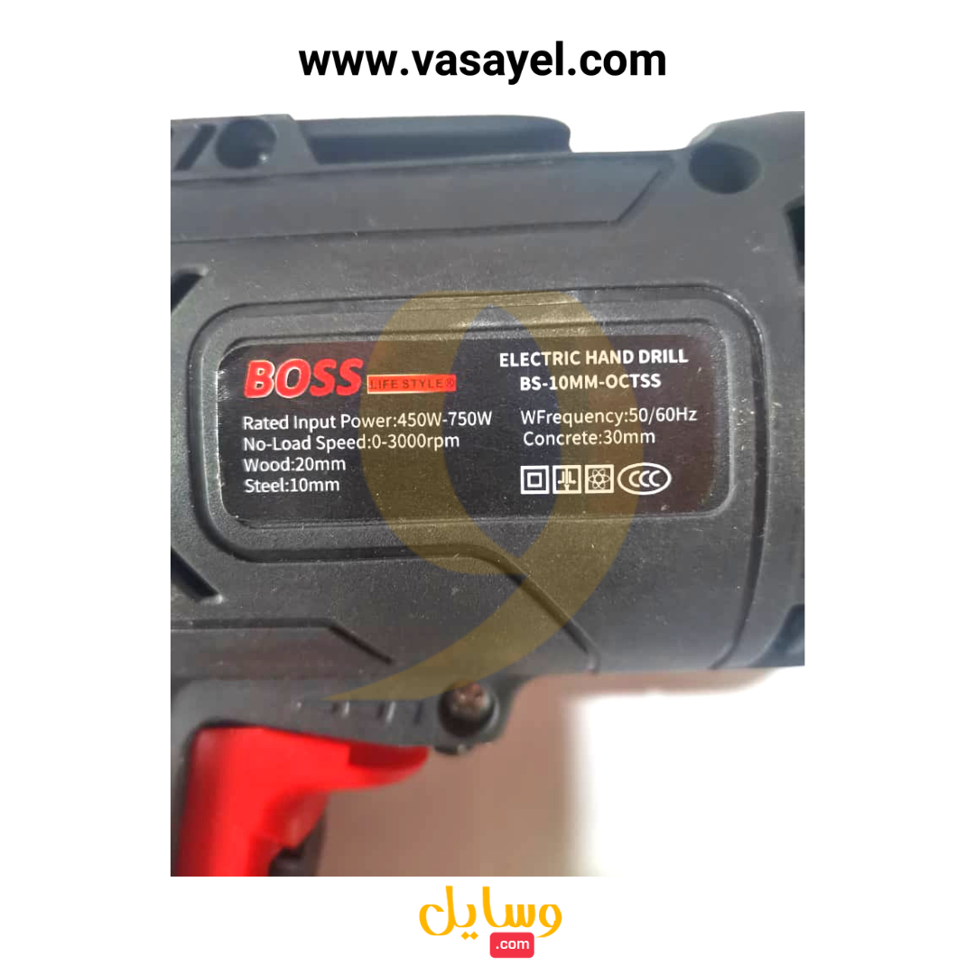دریل 10 میلیمتر باس مدل BS_10MM_OCTSS - Image 2