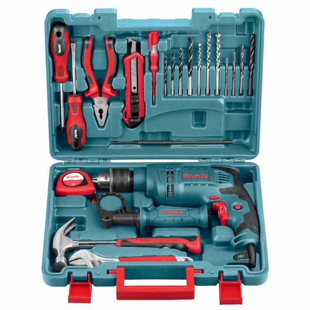 کیت دریل چکشی رونیکس مدل RS-0001 گارانتی 12 ماهه شرکت رونیکس(ارسال از تهران)