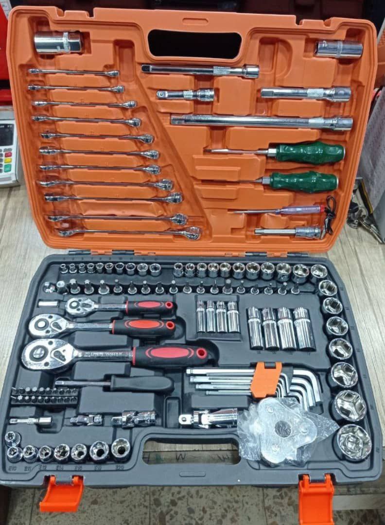 جعبه بکس ۱۲۱ پارچه مدل 121pcs وانادیوم